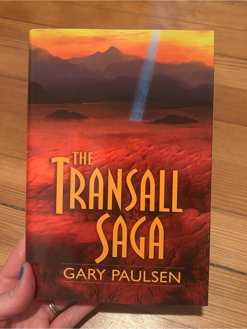 The Transall Saga by Gary Paulsen Sci-Fi Hardcover Book